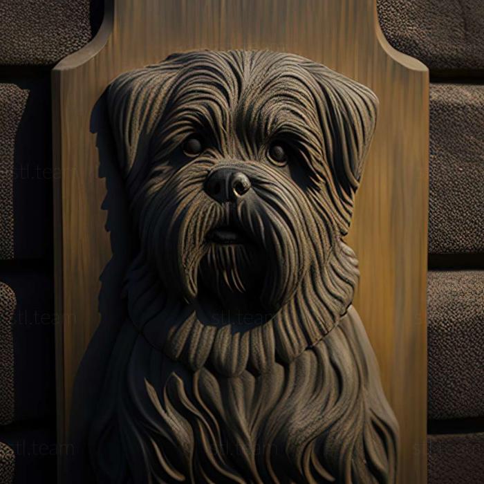 3D model Greyfriars Bobby famous animal (STL)